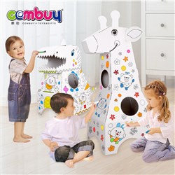 CB841312 CB916735  - Cosplay costume clothes graffiti paper box DIY cardboard toys